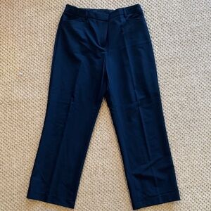Lands' End Women's Black Straight Leg Pants